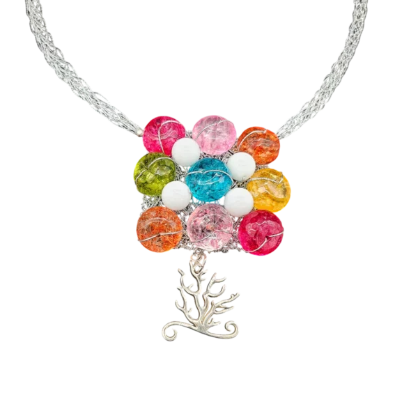 Collana in agata bianca - COLORS - immagine 3